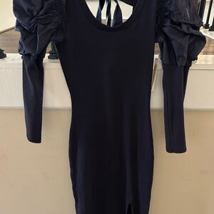 Cleobella Midnight Blue Long Sleeve Dress